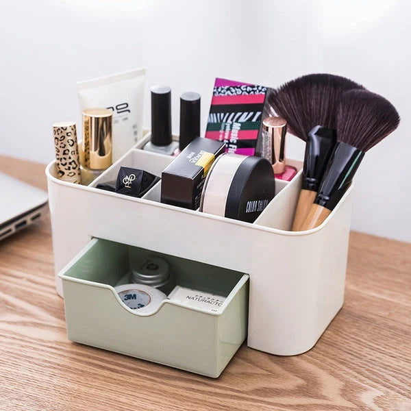 Multipurpose Plastic Cutlery and Accessories Organizer Box
