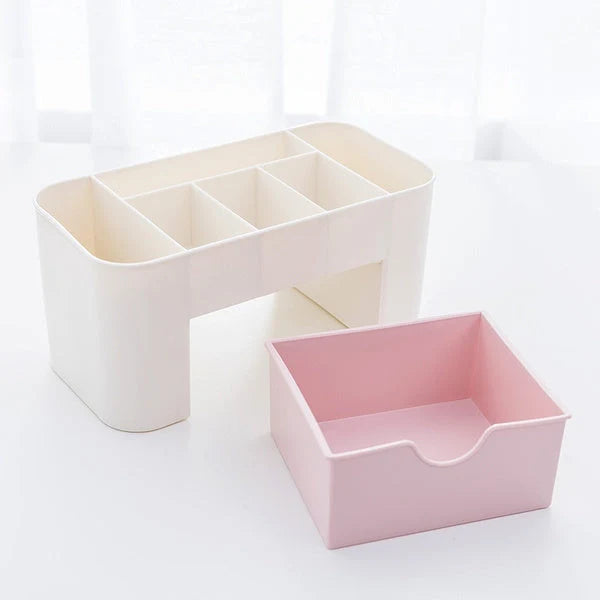 Multipurpose Plastic Cutlery and Accessories Organizer Box