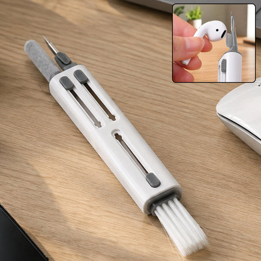 3 In 1 Multifunction Cleaning Pen Brush For Earbuds Keyboard And Gadgets (1 Pc)